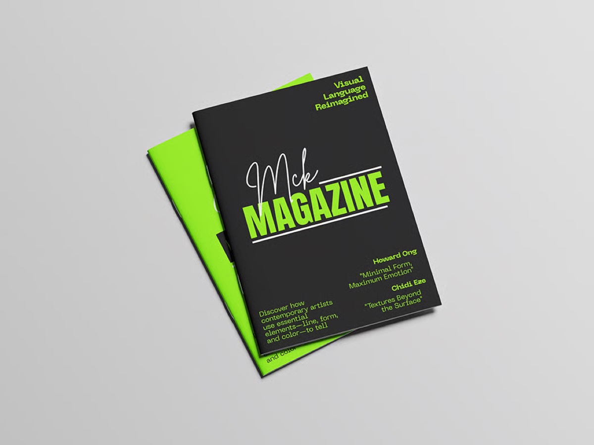 A4 Magazine Mockup 01 학습교재/교과서 - 이미지 1